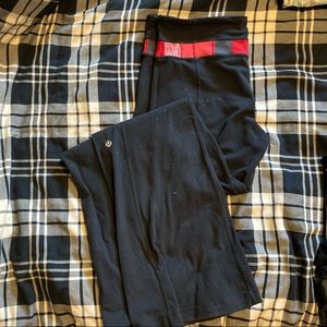 V old Lulu Groove pants.